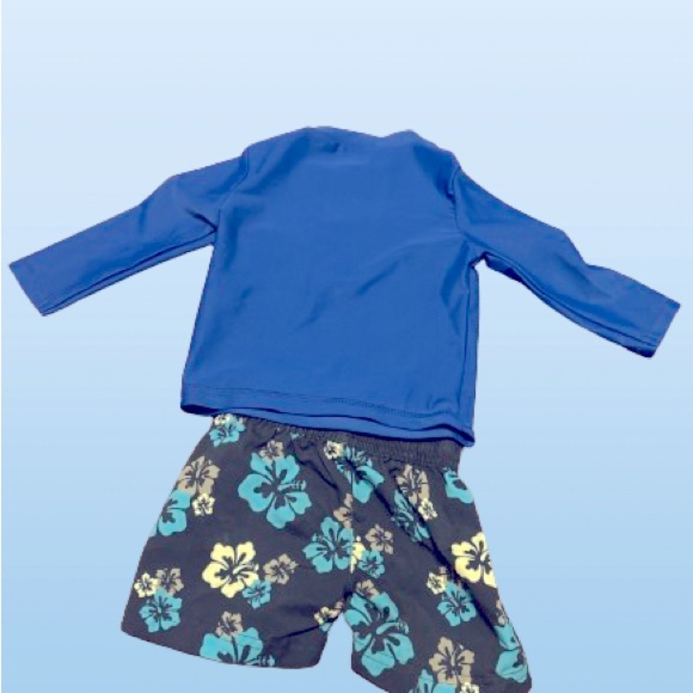 Carters swim set just  one you 3-6m and 9m shirt boys long sleeve $15 for both